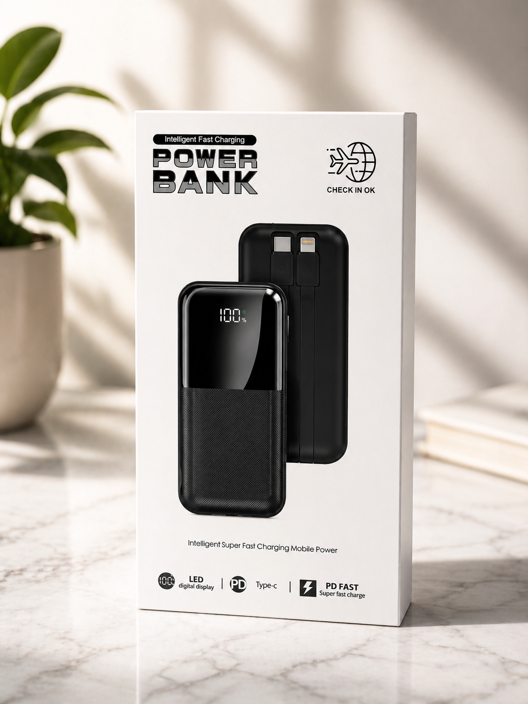 Intelligent Fast Charging Power Bank